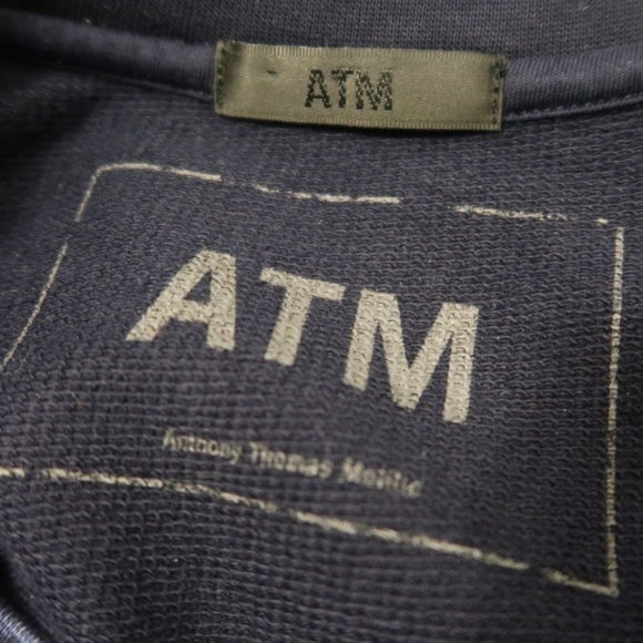 ANTHONY THOMAS MELILLO Blue Crewneck Sweater - Picture 9 of 10